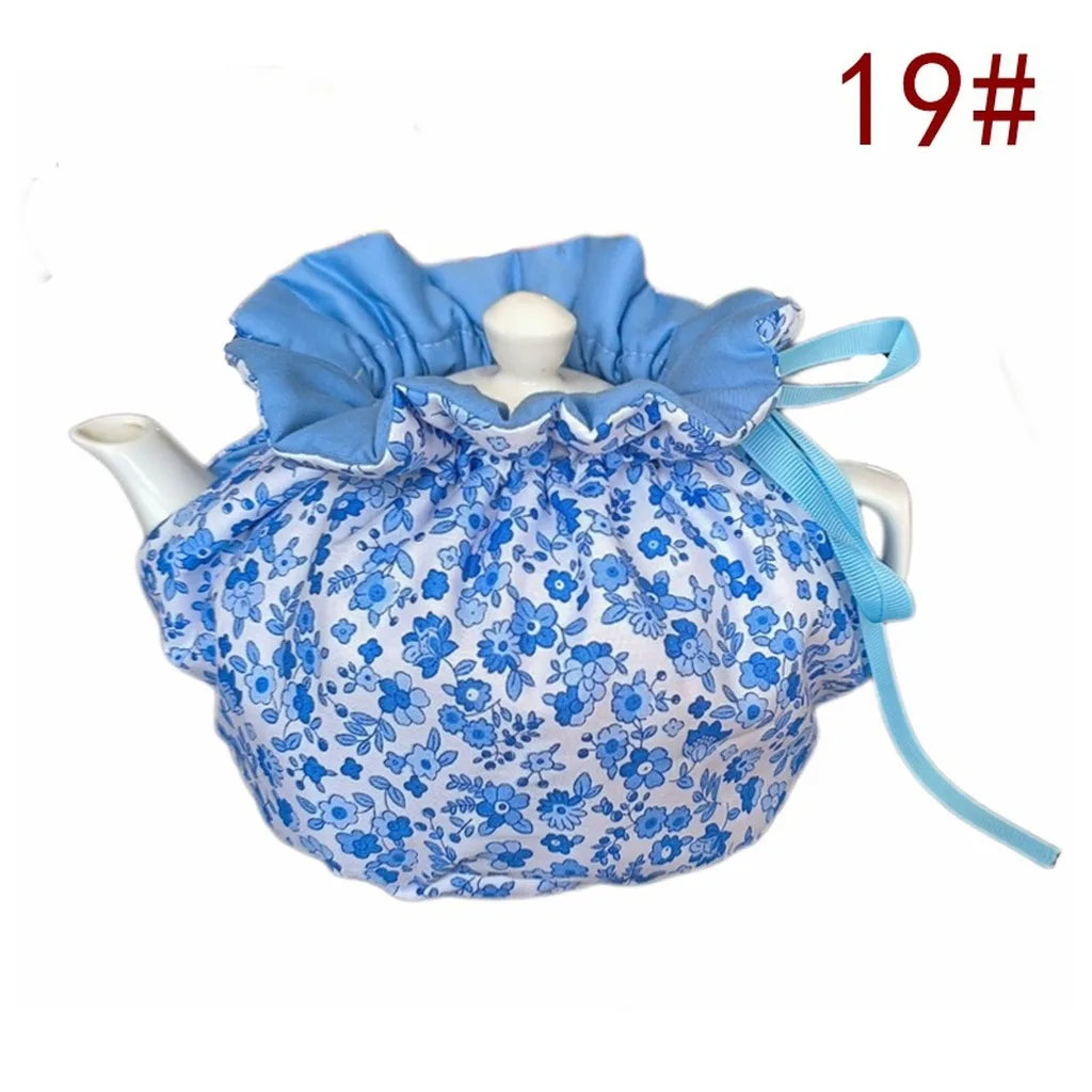 Quilted Insulated Tea Cosy | Chinese Style Teapot Warmer Cover
