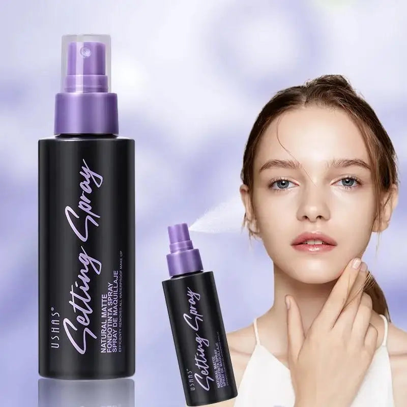 USHAS 110ml Makeup Setting Spray – Oil Control & Matte Finish