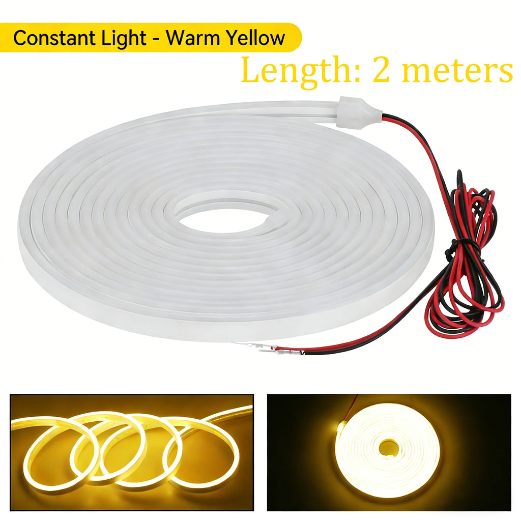 Car Trunk LED Light Strip 2M/4M – Auto-Sensing Tailgate Light