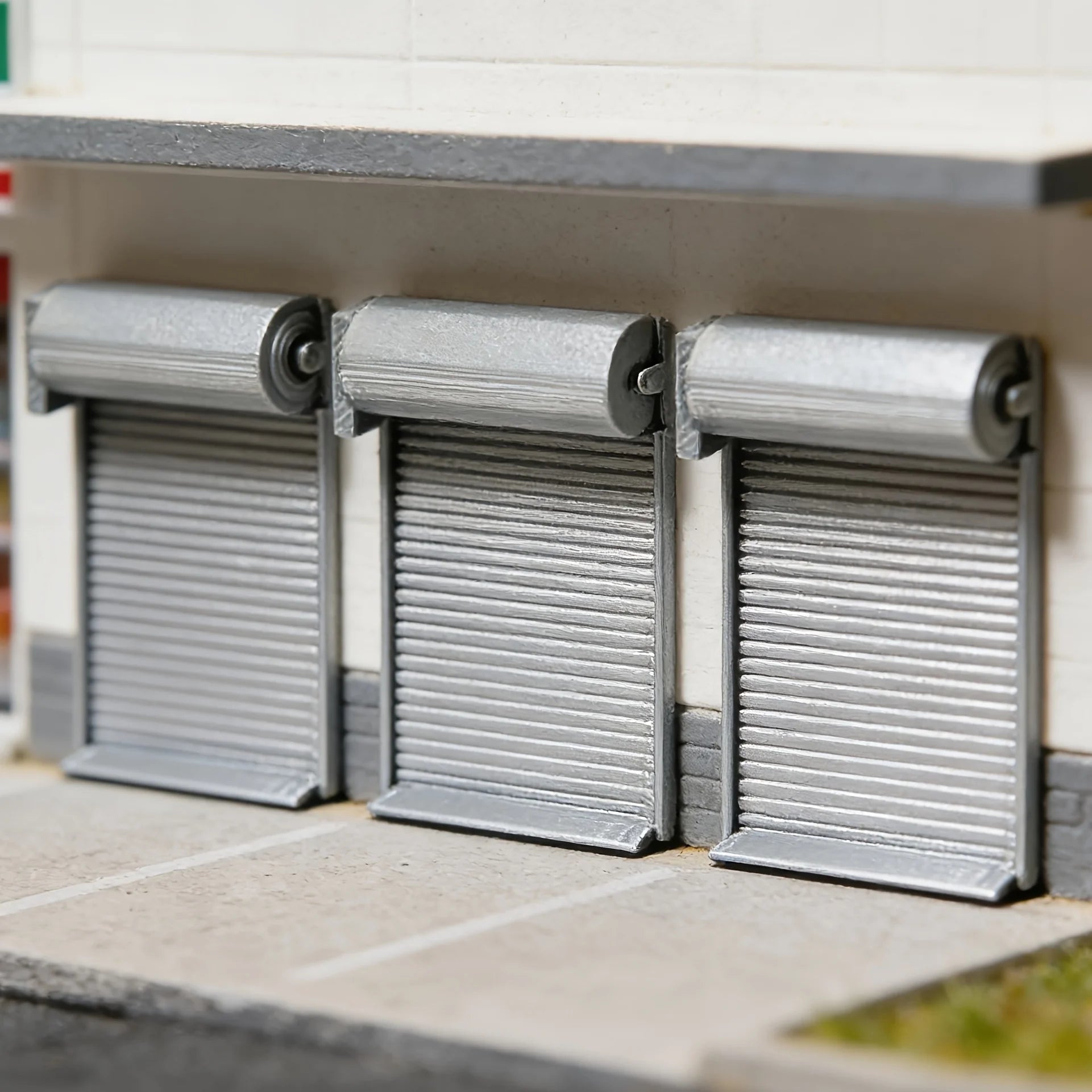 1:64 Scale Miniature Roller Shutter Door 3D Printing Diy Dollhouses Miniature Dollhouses Model Furnitures Decor Accessories Gift Oasis Select