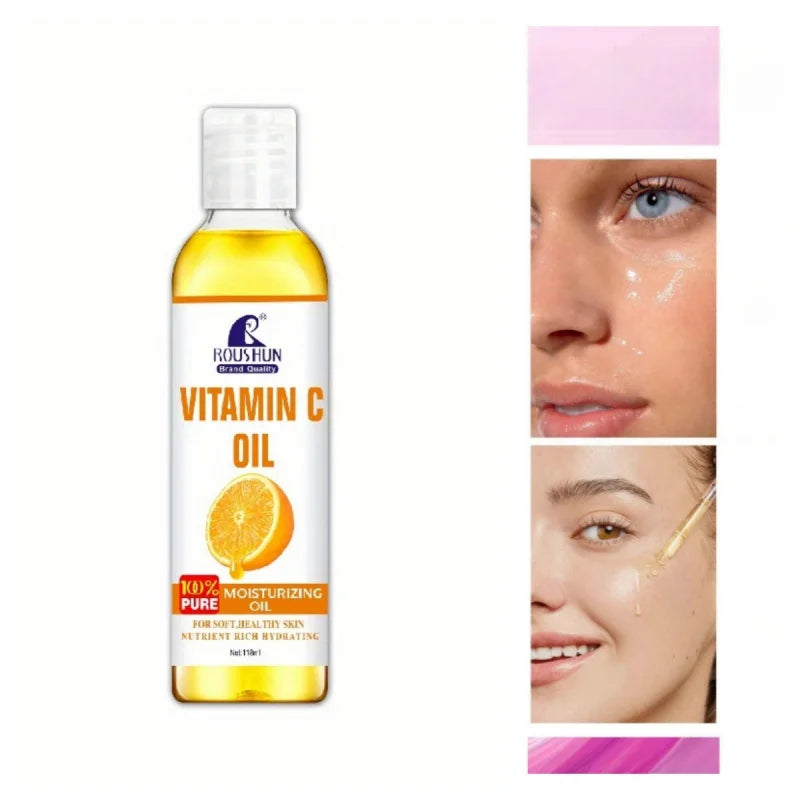 ROUSHUN Vitamin C Body Oil – Moisturizing Skin Oil 118ml