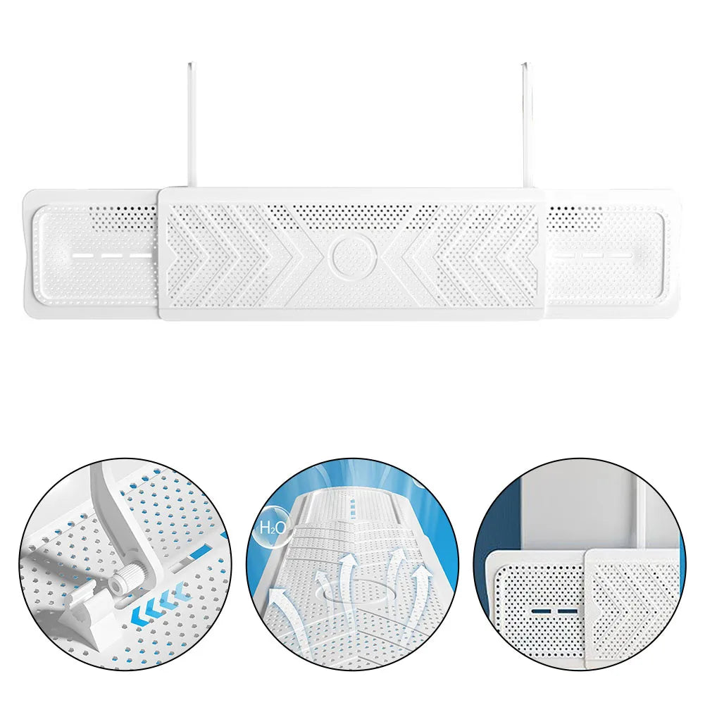 Retractable AC Wind Deflector – Adjustable Airflow Baffle Cover AC Wind Deflector Oasis Select