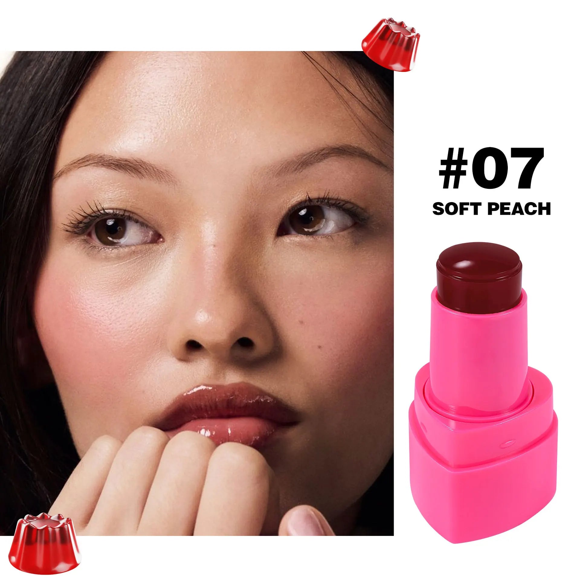 Handaiyan Jelly Blush Stick – 2-in-1 Lip & Cheek Tint