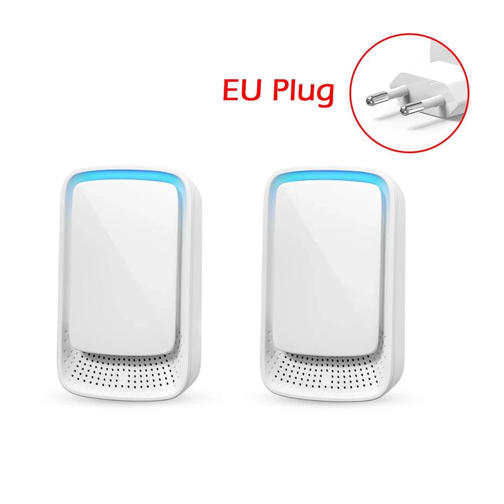 URGGU Mini Plug-In Negative Ion Air Purifier – Quiet Ionizer Plug-In Air Ionizer Oasis Select 2pcs EU Plug