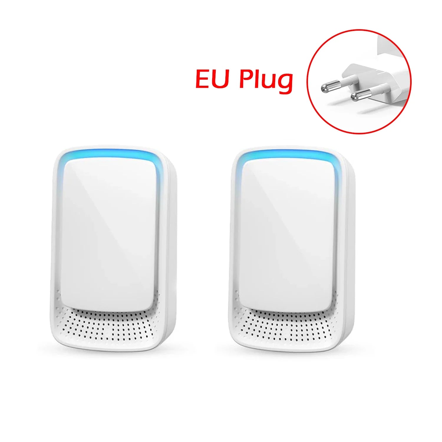 URGGU Mini Plug-In Negative Ion Air Purifier – Quiet Ionizer Plug-In Air Ionizer Oasis Select 2pcs EU Plug
