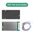 BMS 10S 36V 15A Lithium Battery Charge Board PCB 18650 Battery Balanced Protection Board Li-ion Cell Balancer for Electric Car Oasis Select Separate Mouth