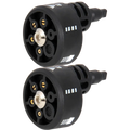 6-in-1 High Pressure Washer Nozzle 1/4" Quick Connect