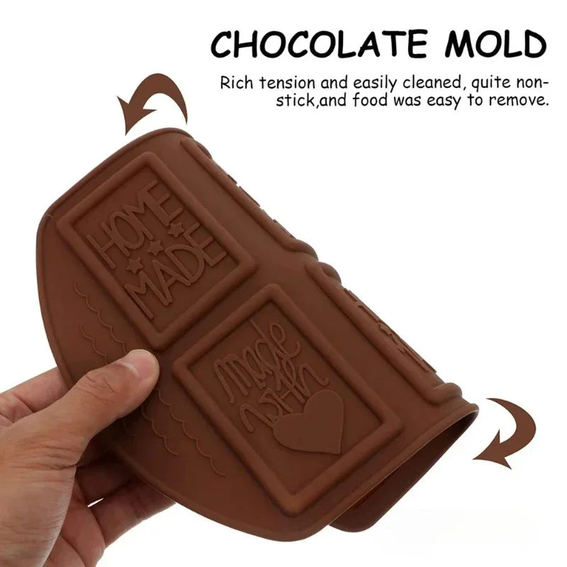 Silicone Chocolate Mold 6-Hole Christmas Multi Pattern Creative Handmade Biscuit Cake Dessert Biscuit Baking Tool Oasis Select