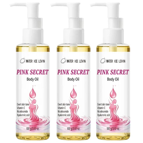 Vitamin C Body Oil – Niacinamide & Hyaluronic Acid Brightener Brightening Body Oil Oasis Select Pink 100g