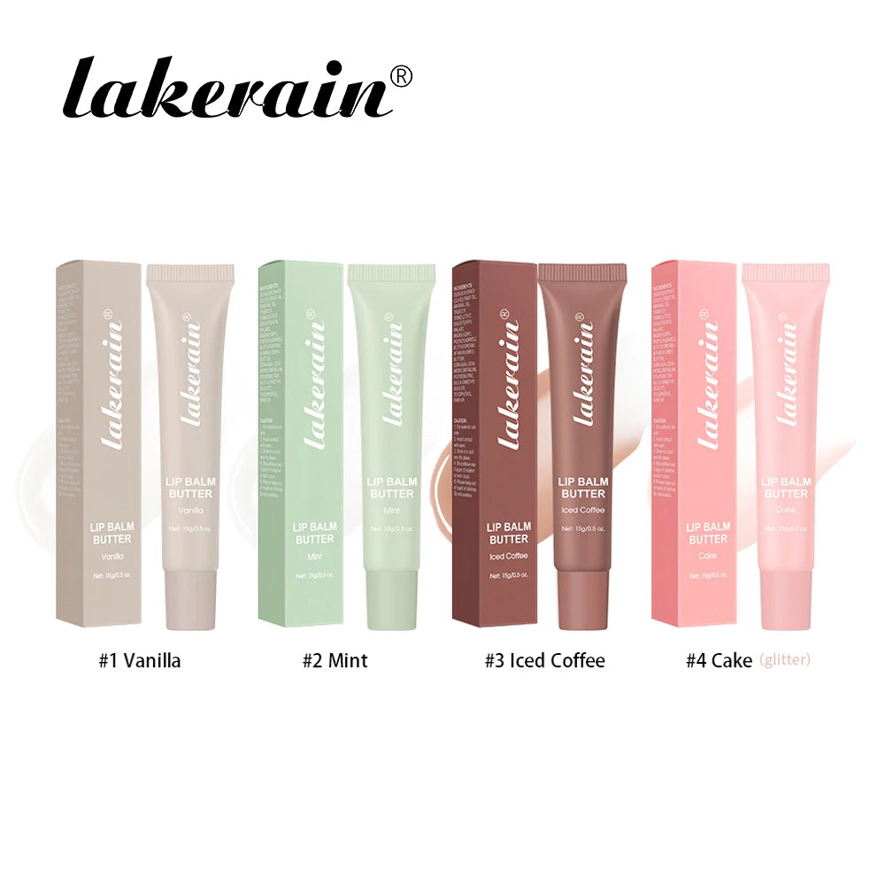 Butter Lip Balm Long Lasting Nourishes Moisturizes Soothes Lips Jelly Lip Gloss Oil Beautifying Smoothing Lip Care Balm Makeup Oasis Select SET
