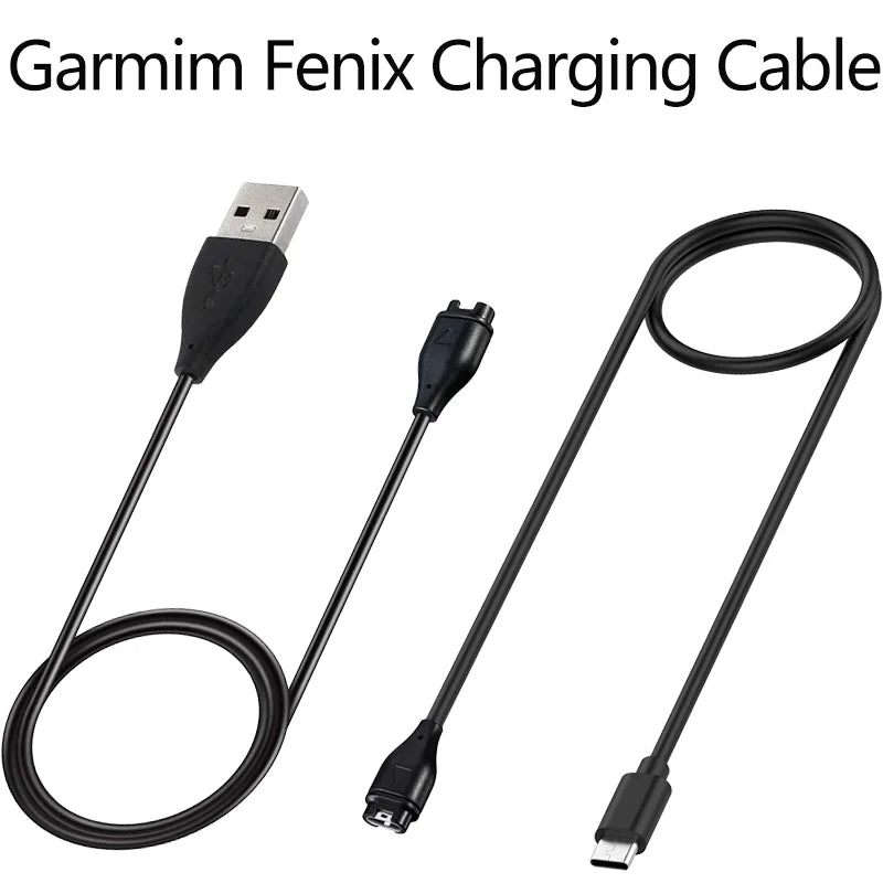 Garmin Charger Cable – Fenix 8/7/6, Forerunner, Venu, Vivoactive Smartwatch Charging Cable Oasis Select