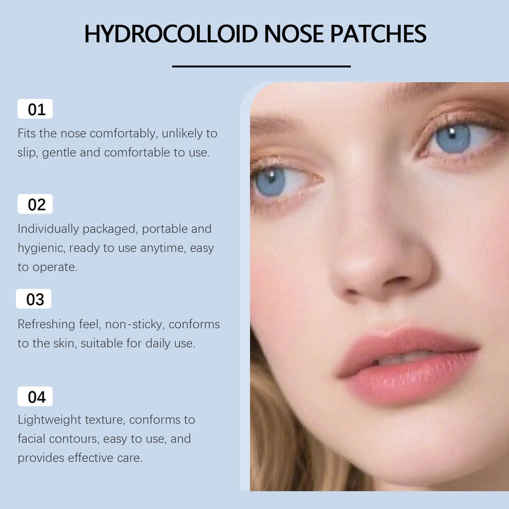 Nicotinamide & Hyaluronic Acid Nose Pore Cleansing Patches 8pc Pore Cleansing Patch Oasis Select