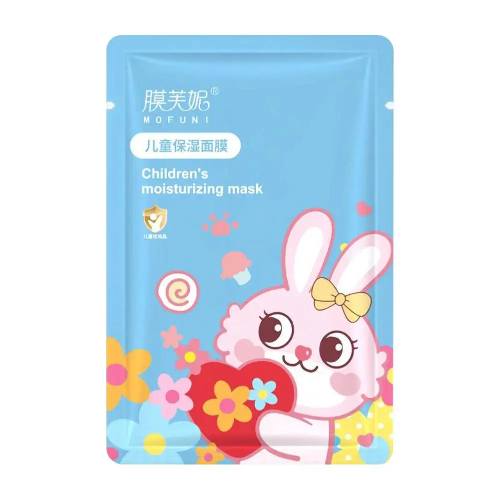 Animal Character Kids Face Masks – Hyaluronic Acid Sheet Masks Kids Sheet Mask Oasis Select rabbit-1pc