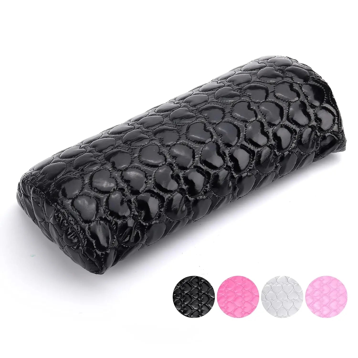 Nail Pillow Hand Rest for Nails Washable PU Leather Nail Armrest Detachable Manicure Hand Pillow Cushion Nail Art Accessories To Oasis Select black