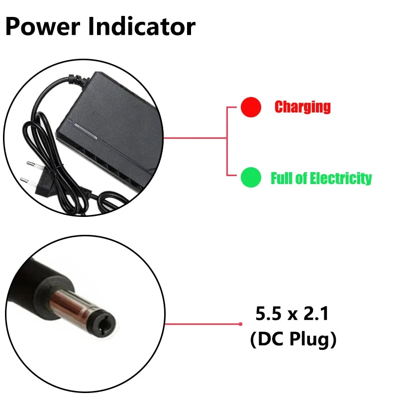 36V 48V 60V 72V Charger 2A 3A 5A 10S 13S 16S 20S Lithium-ion Battery Pack 42V 54.6V 67.2V 84V Electric Bike Scooter Intelligent Oasis Select