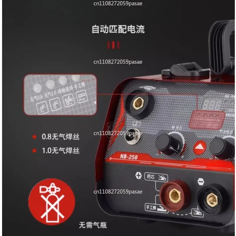 Airless Two-guarantee Welding Machine Dual-purpose All-in-one Machine Carbon Dioxide Protection Small Stainless Steel Plate Elec Oasis Select