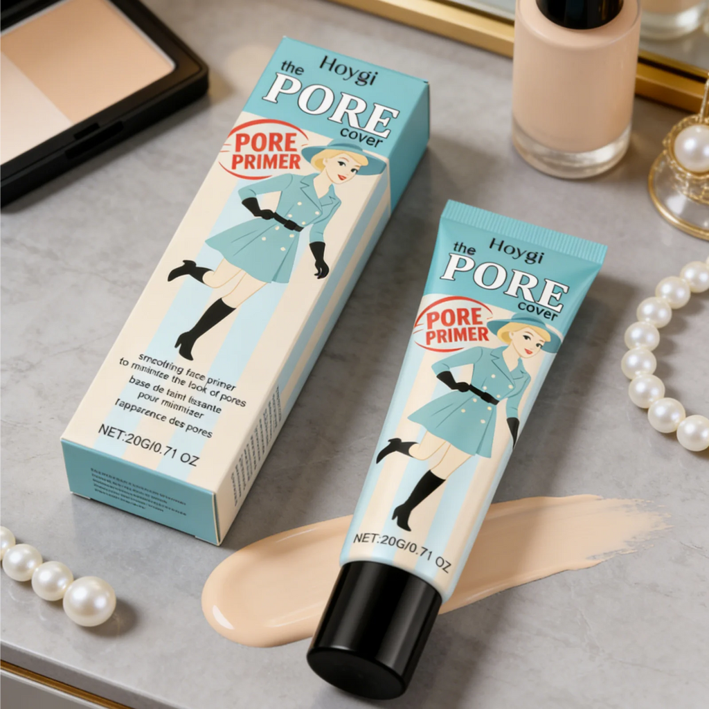 Hoygi Pore Primer Long Lasting Makeup Absorb Excess Oil Fine Texture Refresh Moisturizing Gentle Formula Smoothing Face Primer Oasis Select
