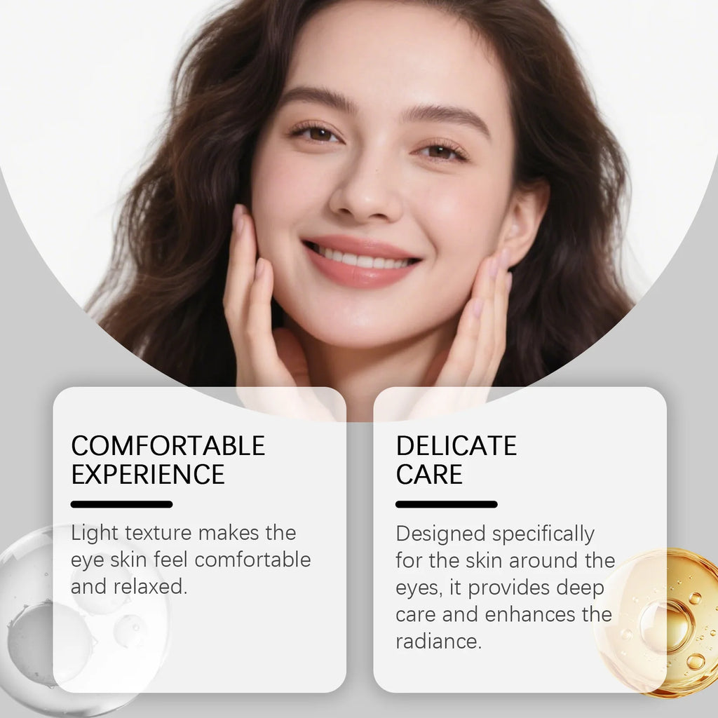 Collagen Firming Eye Cream Reduce Swelling Relieve Eye Bags Moisturizing Increase Skin Elasticity Lighten Melanin Eye Care Gel Oasis Select
