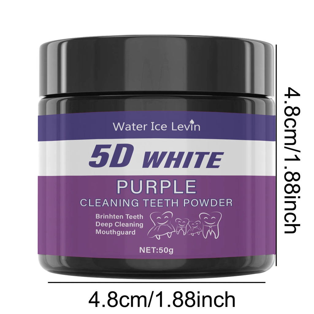 Purple Tooth Cleaning Powder – Sulfate-Free Teeth Whitening Teeth Whitening Powder Oasis Select