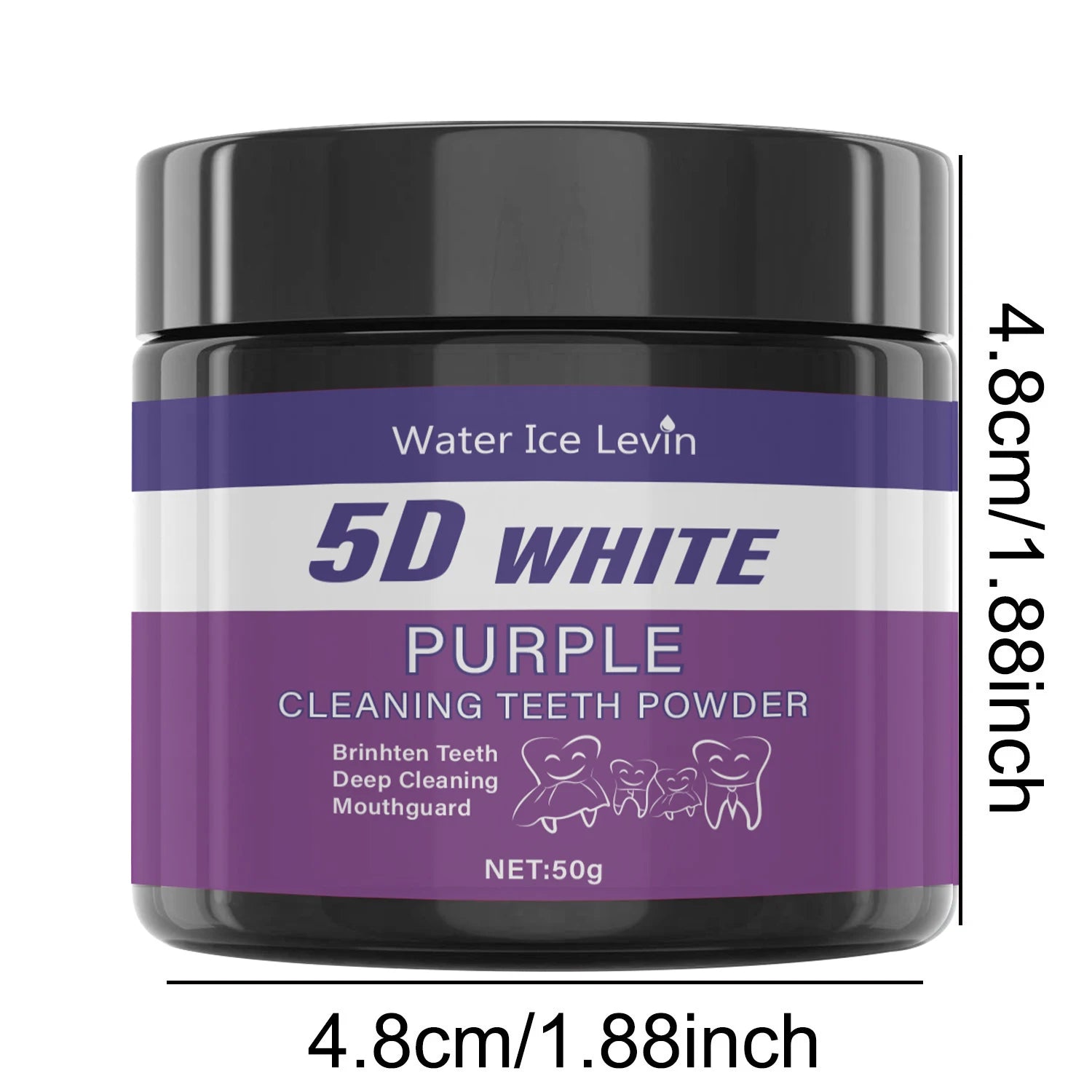Purple Tooth Cleaning Powder – Sulfate-Free Teeth Whitening Teeth Whitening Powder Oasis Select