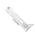 Stainless Steel Cable Fixing Tensioner Fence Wire Twister Multi-Functional Wire Twisting Fencing Tool with Hexagonal Holes Oasis Select Random styles