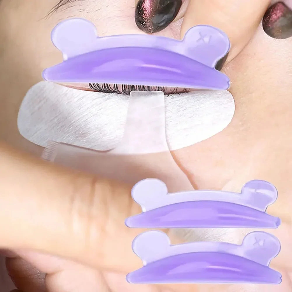 4 Pair Lash Lift Silicone Pads Bear Shape Eyelash Perm 3D Curler Eye Patches Applicator Tools Eyelashes Extension Accessories Oasis Select