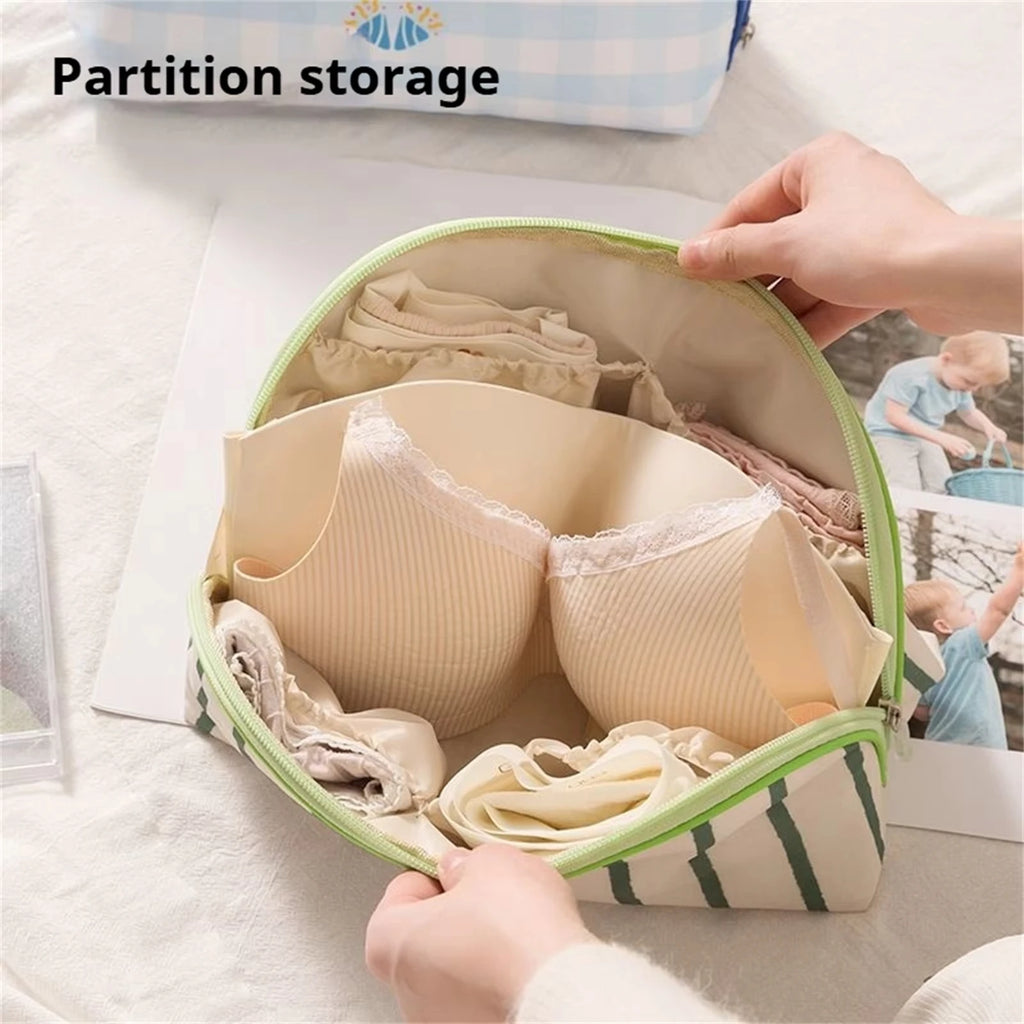 Underwear Storage Bag Portable Multi-purpose Travel Organizer Bags Oxford Cloth Travel Storage Bags For Socks Bras Accessories Oasis Select