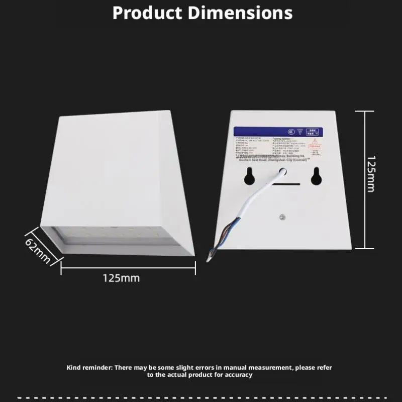 SHINEKNOT LED Motion Sensor Emergency Wall Light | IP65