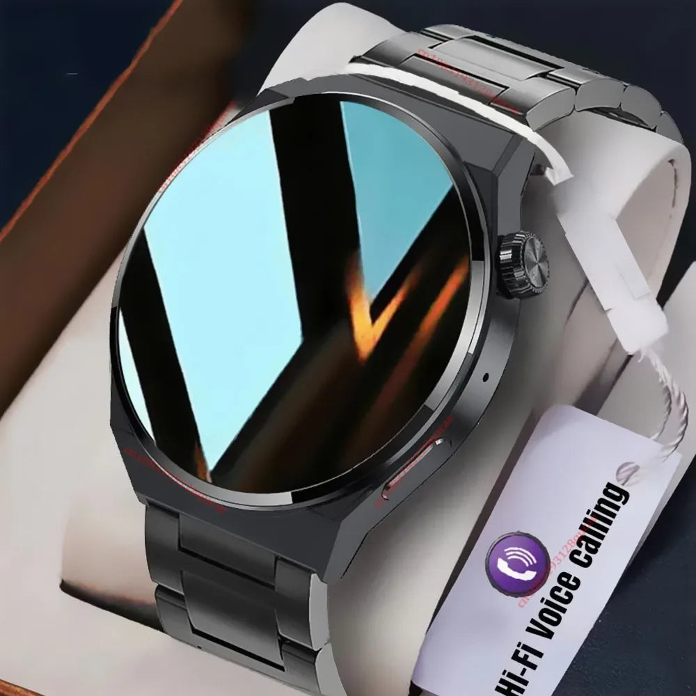 Men's GPS Smartwatch 1.52" AMOLED BT Calls NFC IP68 Waterproof