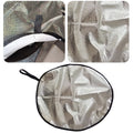 Foldable Car Steering Wheel Cover Anti-uv Sun Protection Sunscreen Block UV Rays Cool in Summer Vehicle Accessories Oasis Select United States