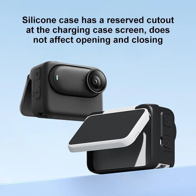 Silicone Case & Lens Cap for Insta360 GO 3 / GO 3S
