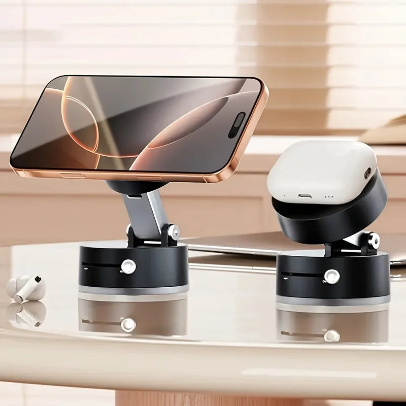 2 Double-Sided Suction Cup Bracket for Car Mount Mobile Phone Holder Magnetic Vacuum Adsorption Ultra Stable Suction Cup Bracket Oasis Select