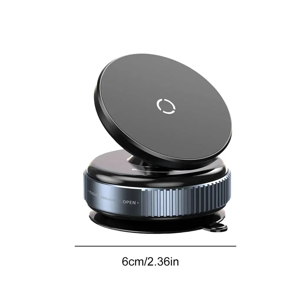 360° Vacuum Magnetic Suction Cup Phone Mount, Adjustable Hands-Free Suction Cup Phone Holder for Car/Gym/Mirror/Smooth Surface Oasis Select