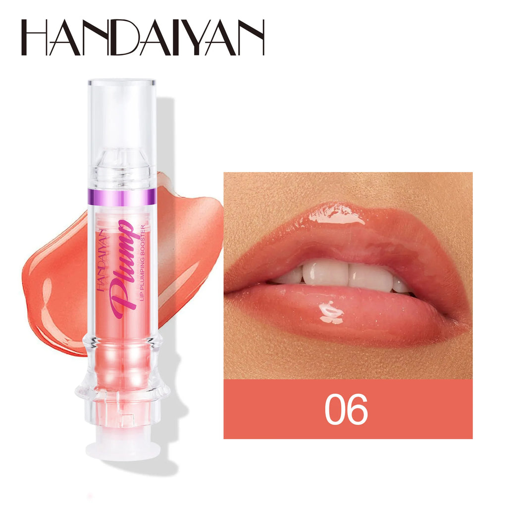 HANDAYAN 6-Color Lip Plumping Gloss – Honey Oil & Vitamin E Set