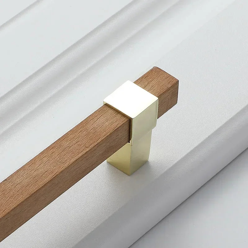 Wood Handles for Furniture Bronze in Cabinet Pulls and Modern Black Kitchen Doors Drawer Kids Gold Adjustable Knobs 128mm 160mm Oasis Select