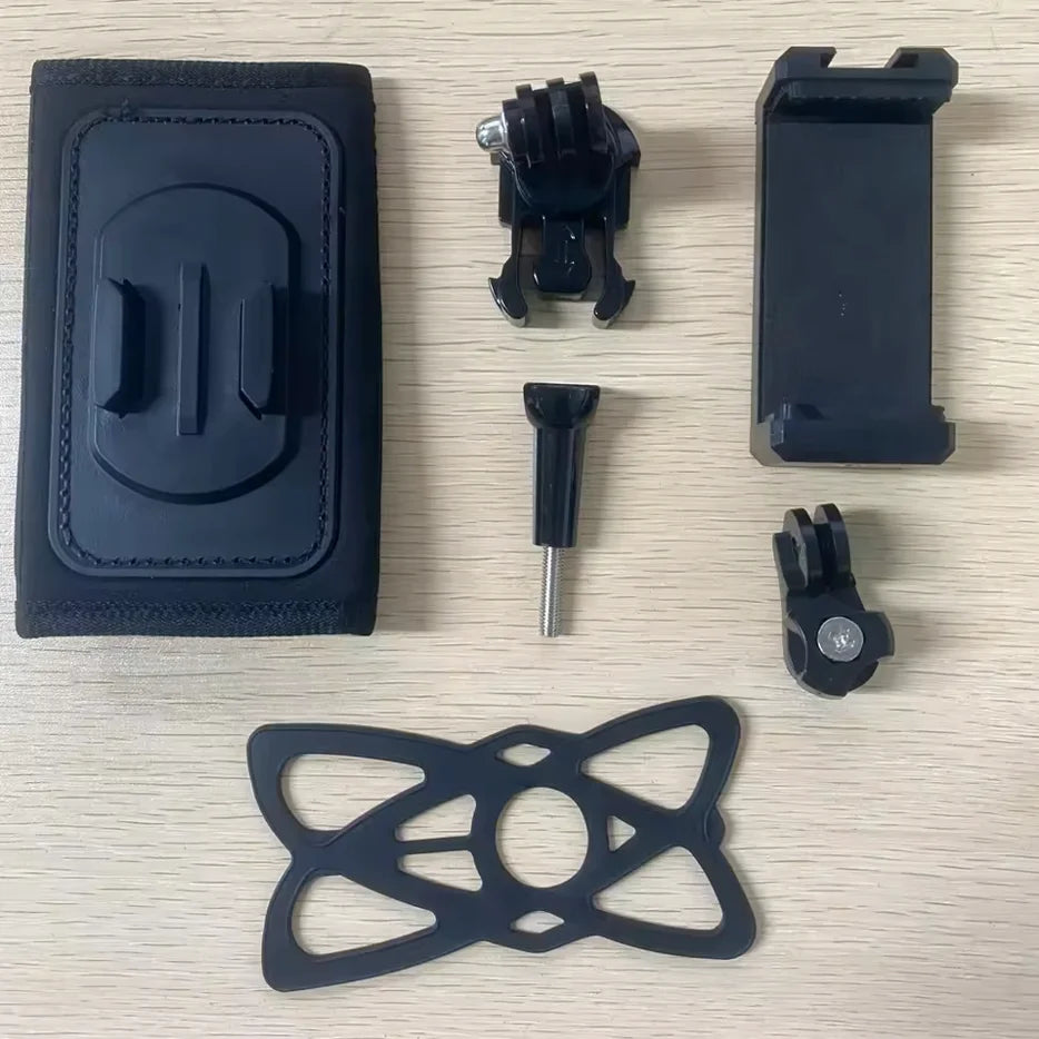 360° Rotating Backpack Strap Mount for GoPro, DJI & Insta360