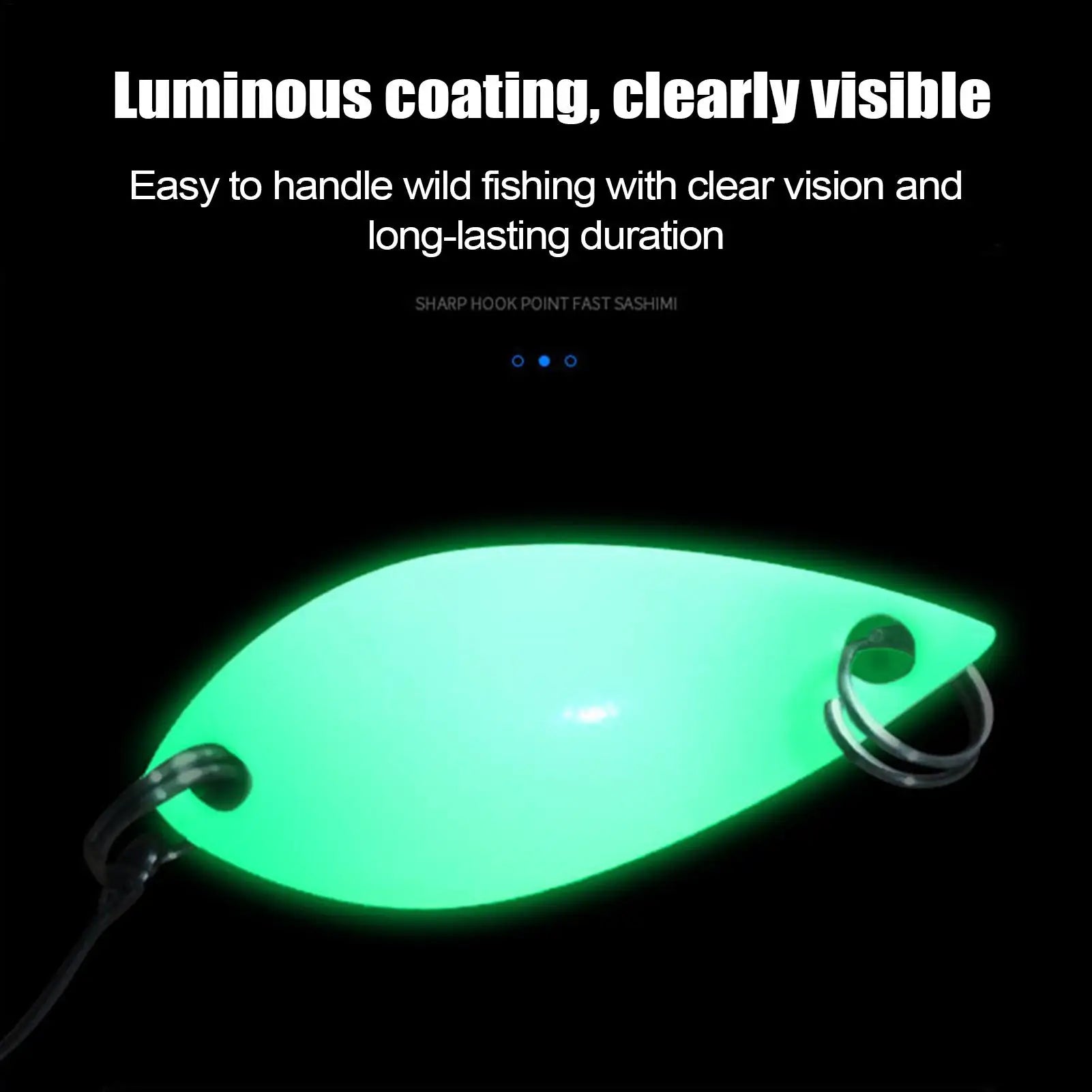 Bass Fishing Lures Sequin Saltwater Fishing Lures Stainless Jig Tackle Bait With Sequins Metal horsemouth sequin artificial bait Oasis Select