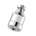 Baokemo 360 Rotating Water Purifier Filter Tap Universal For Kitchen Bathroom Shower Household Filter PP Cotton High Density Oasis Select one mode