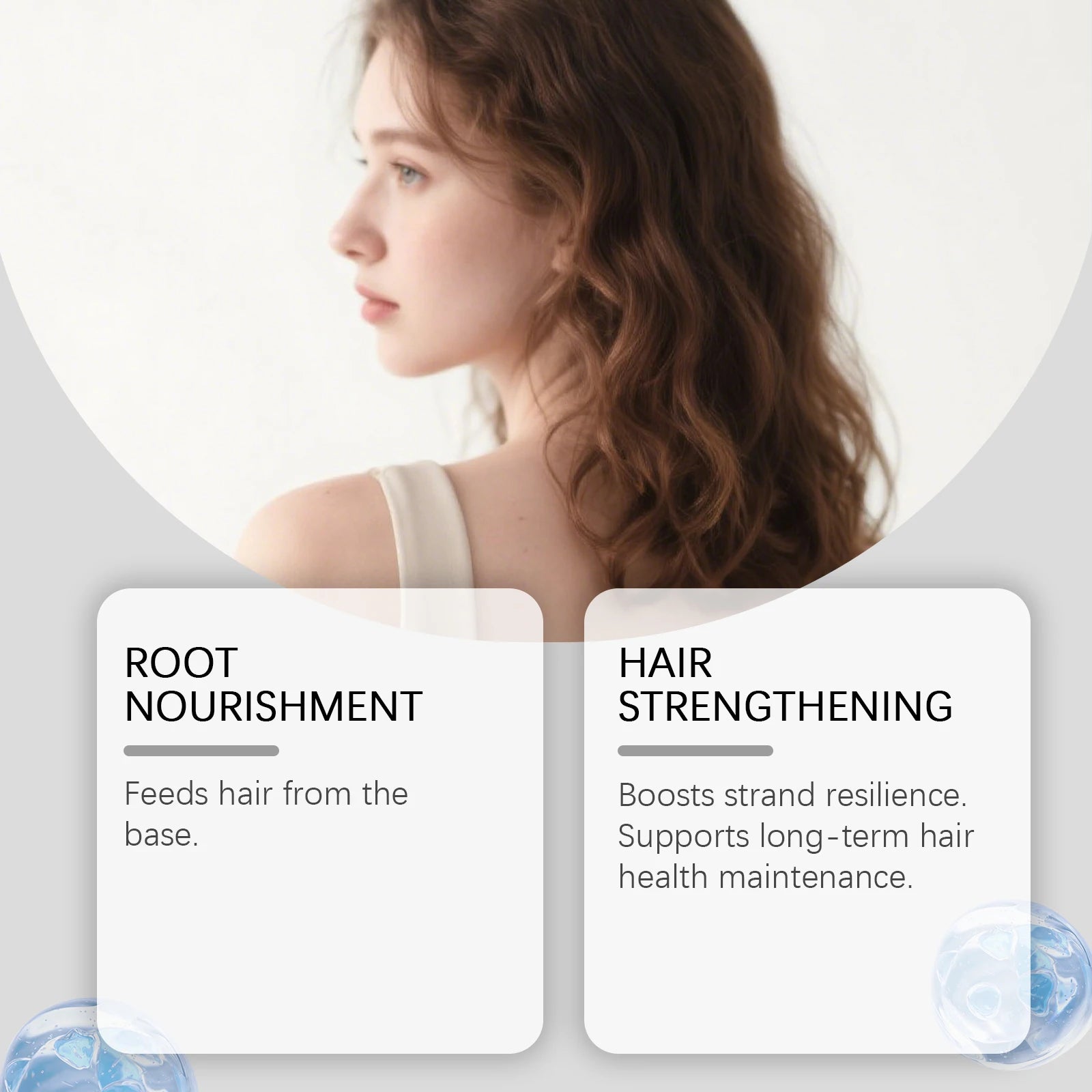 Hair Root Nourishing Roller Serum | Scalp Moisture & Shine Scalp Roller Serum Oasis Select