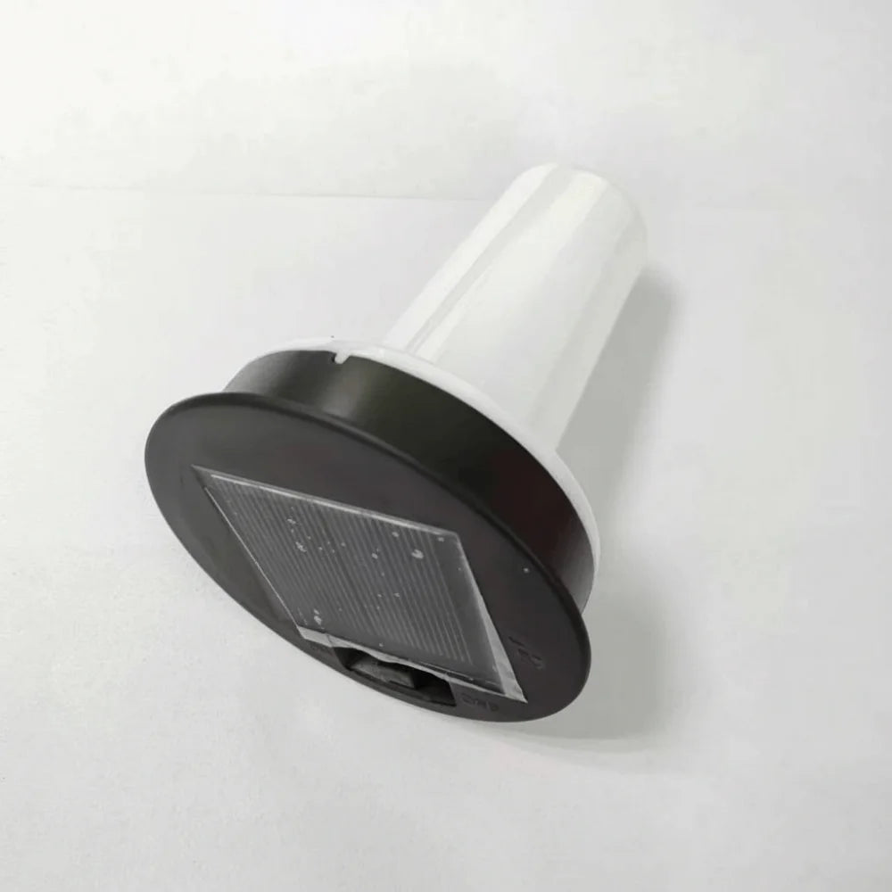 Solar Flickering Flame Lantern Top – Auto On/Off, IP44 Waterproof