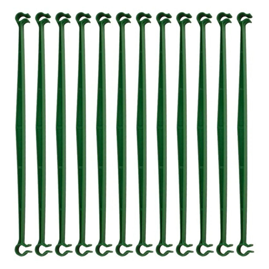 12pc Garden Vegetable Stakes Plant Cages To Support Plant Growth Anti Overturning Tomato Cages For Vertical Climbing Of Plants Oasis Select green One Size