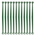 12pc Garden Vegetable Stakes Plant Cages To Support Plant Growth Anti Overturning Tomato Cages For Vertical Climbing Of Plants Oasis Select green One Size
