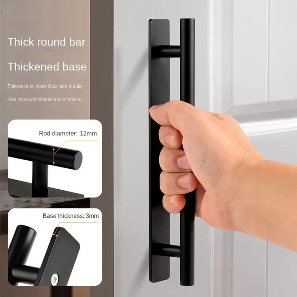 Aluminium Alloy Self-Adhesive Sliding Door Handle – No Drill