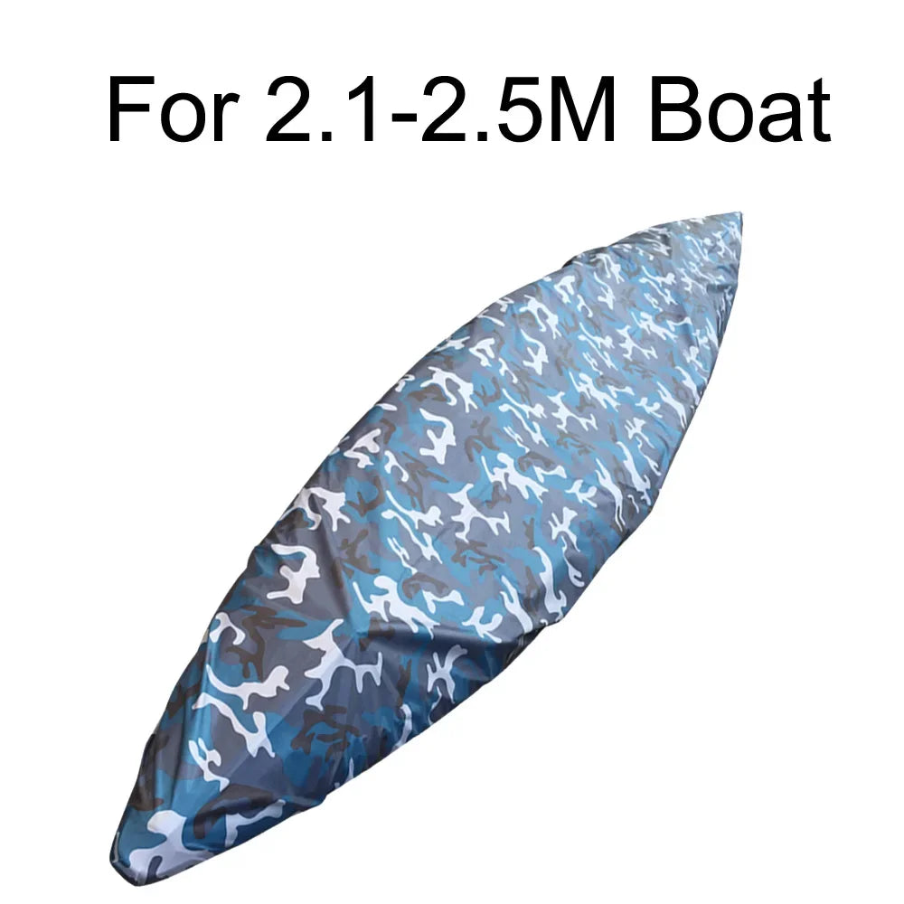 Kayak Waterproof Dust Cover UV Resistant Protection Storage Cover For Kayak Boat Canoe Oasis Select For 2.1m-2.5m Boat