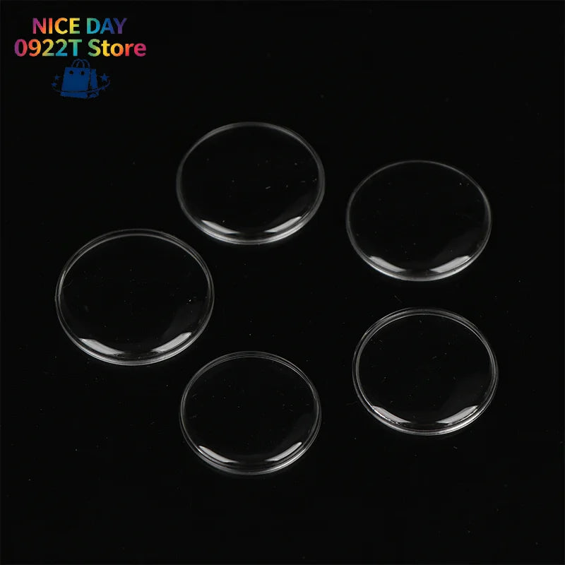 Watch Acrylic Crystal Watch Lens Organic Glass Mirror Replacement Parts 28MM-32.2MM @#X Oasis Select