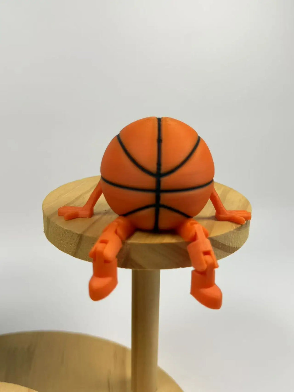 Articulated Sports Ball Figurines Creative Golf Soccer Basketball Decor Home Office Movable Joint Desktop Ornaments Idear Gift Oasis Select