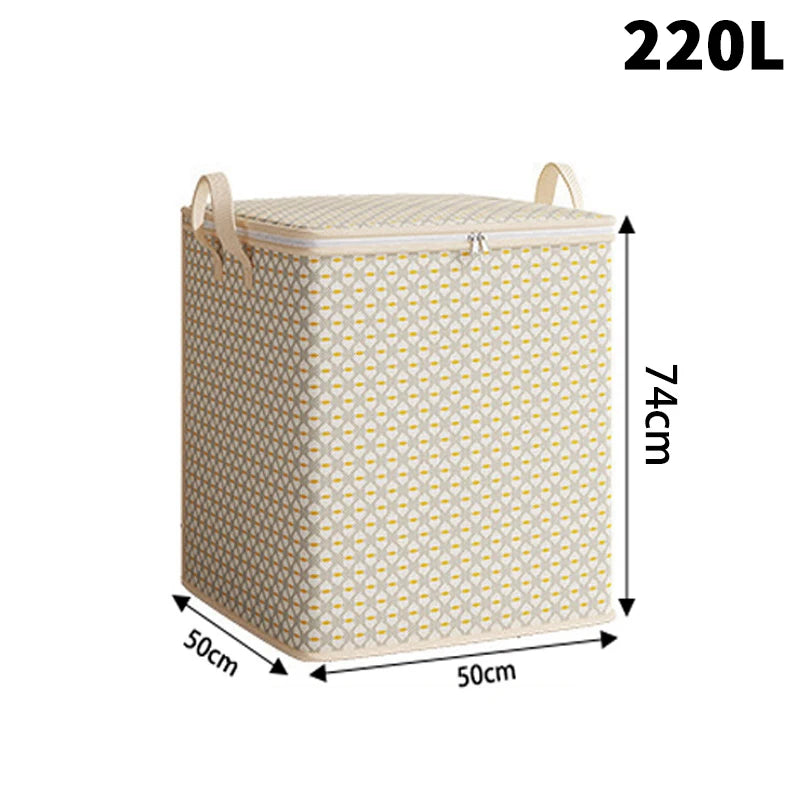 Extra Large Under Bed Storage Bag | Zippered Bedding Organizer