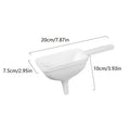 Kitchen Food Grade Material Funnel For Convenient Refueling Plastic For Household Oil Leakage Large-diameter Oil Pouring Funnel Oasis Select onesize