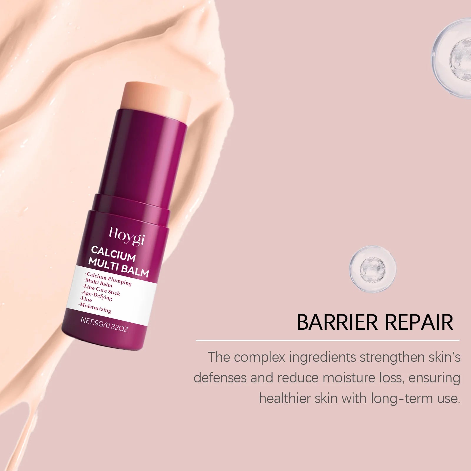 Calcium Multi Balm Multieffect Moisturizing Cream Reducing Fine Lines Deeply Hydrating Firming Brightening Skin Care Stick Oasis Select