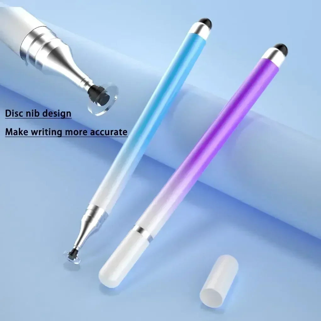 Universal 2 in 1 Stylus Pen for Smart Phone Tablet Drawing Capacitive Pencil Android Screen Touch Pen For iPhone Samsung Oasis Select